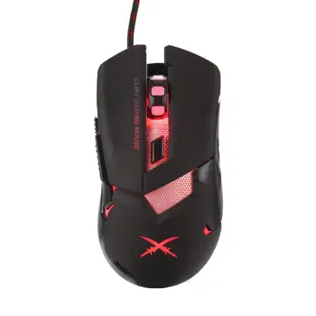 

X1 USB Wired 4800dpi 7 Buttons Optical Gaming Mouse LED Backlight For PC and Laptop with LED Light 4 Distinct Color l0725 #3