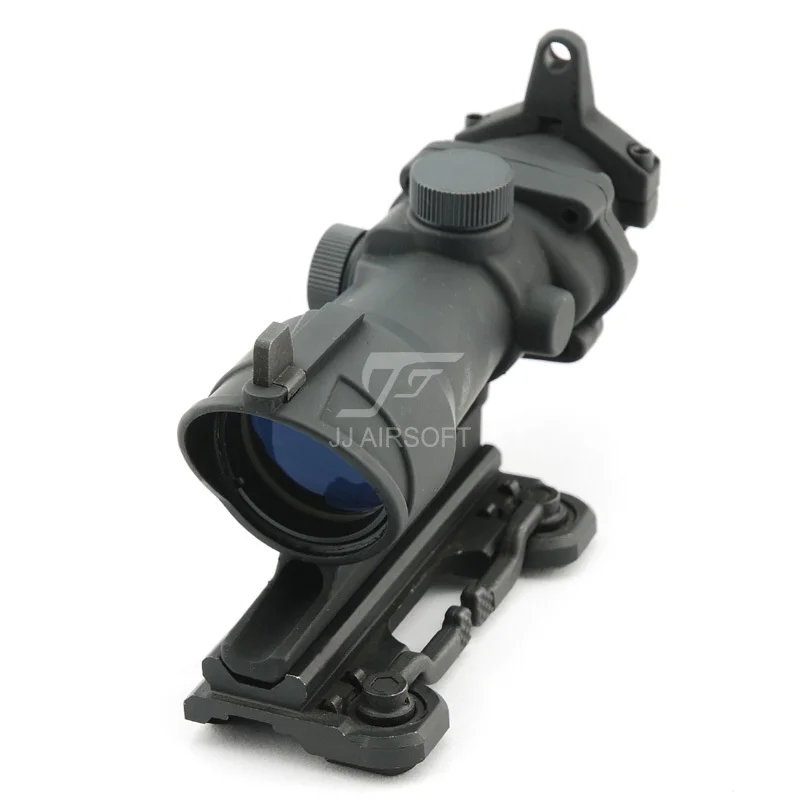 JJ Airsoft ACOG Style 4x32 Scope with QD Mount & Killflash / Kill Flash (Black) FREE SHIPPING(ePacket/HongKong Post Air Mail) JJ Airsoft ACOG Style 4x32 Scope with QD Mount & Killflash / Kill Flash (Black) FREE SHIPPING(ePacket/HongKong Post Air Mail)