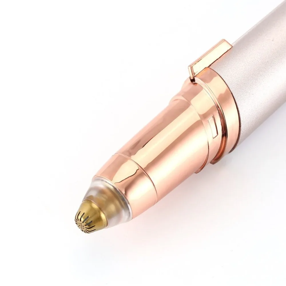 

Multifunction Lipstick Eyebrow Trimmer Brows Pen Hair Remover Mini Electric Shaver Painless Eye Brow Epilator face massage