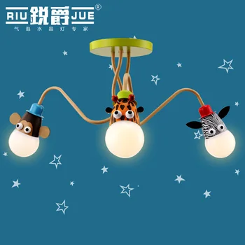 

Children's room lamp cartoon boy bedroom light girl room LED ceiling lamp