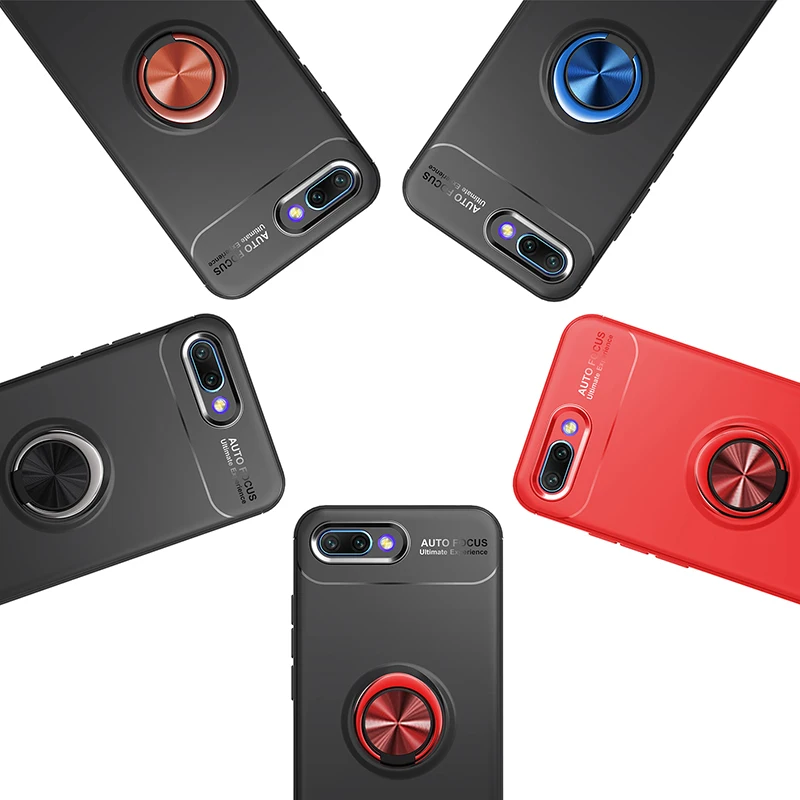 

Magnetic Stand Phone Case for Huawei Honor Huawei Honor 10 9 9i 8 Lite Pro 8X Max Finger Ring Cover for Honor 7C 7X V9 V10 Play