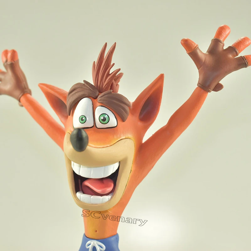 Crash Bandicoot экшн фигурка ПВХ крашеная статуя Коллекционная модель игрушки 20
