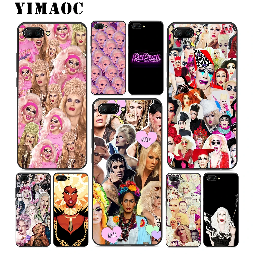 YIMAOC RuPaul's Drag Race Soft Silicone Case For Huawei Honor Mate 10 P20 P10 P9 P8 P Smart Y6 6A 7A 7X 7C Lite Pro 2017 2018 |