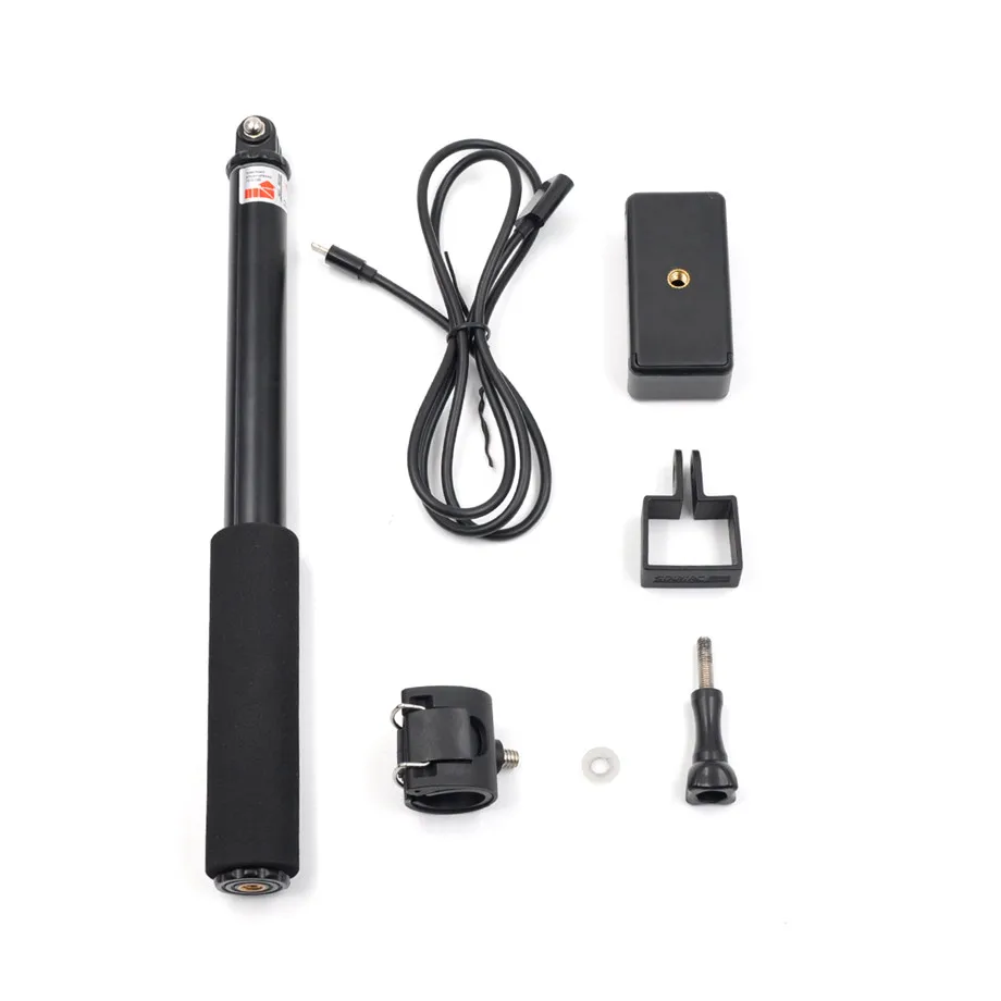 DJI OSMO Pocket Lock Phone Clip Telescopic Rod Selfie Stick Camera Transfer Micro type c Extended Cable with ABS holder-50
