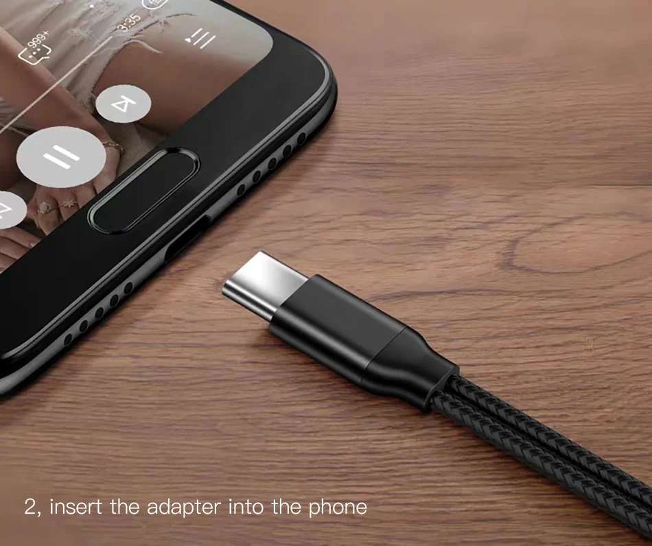 !ACCEZZ USB Type C Headphone Adapter For Huawei Mate 10 RS P20 Pro Xiaomi Mi6 8 Mix2S 3.5mm Jack Aux Adapter Charging Connector (13)