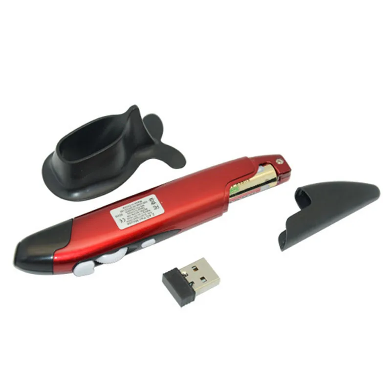 Горячие продажи! Новый стиль 2 4 GHz USB беспроводной Pin Point ручка для мыши карманная