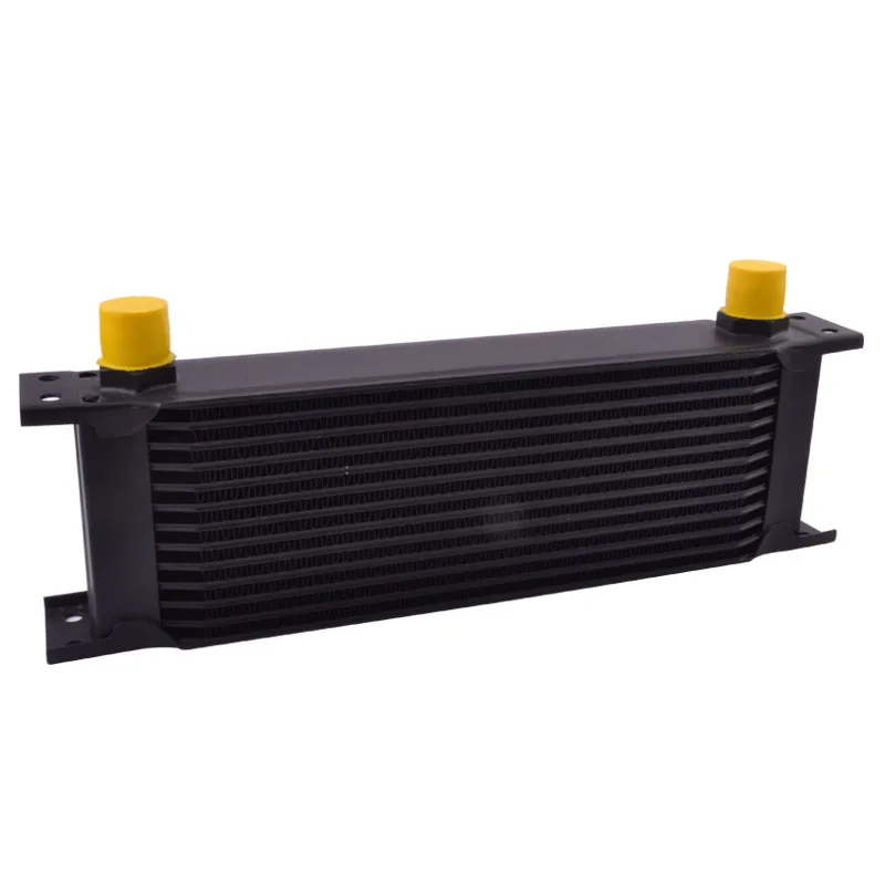 

13 ROW AN10 universal aluminum engine transmission racing oil cooler high quality radiator Black