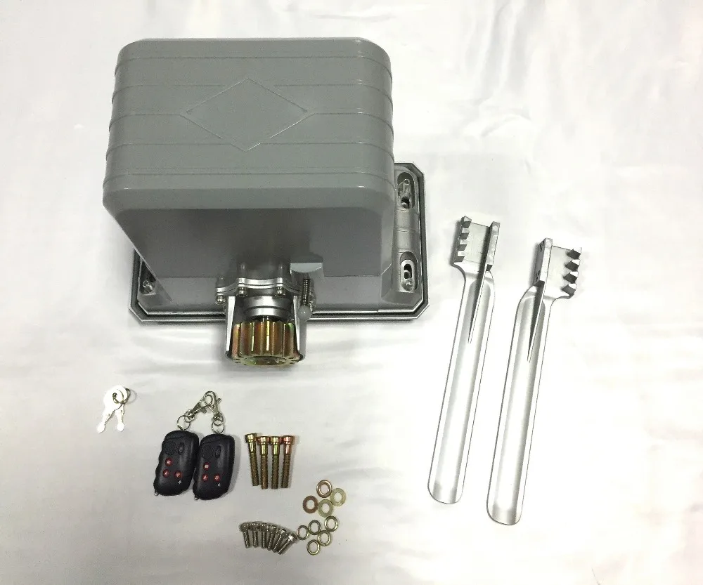 Max Driving 1800kgs Automatic Sliding Gate Opener Operator Kit with 10pcs Remote Control for access control system