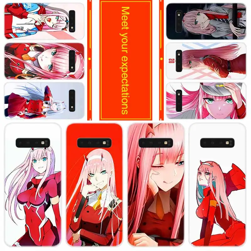 Мягкий чехол для Samsung Galaxy S21 S20 S11 S10 S9 S8 Plus S7 Edge S10e Ultra zero two digital art | Мобильные