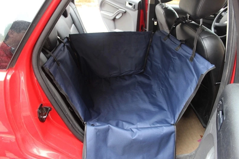 GLORIOUS KEK Back Single-seated Dog Car Seat Cover Waterproof Single Dog Car Seat Protector Stain-resistant&Abrasion-resistant