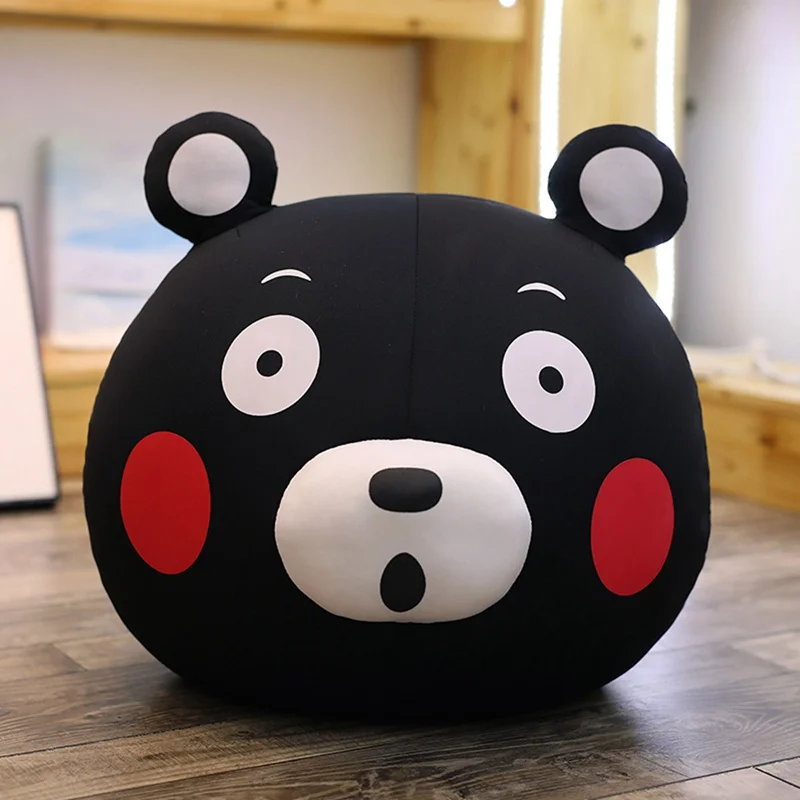 20 см/40 см/60 см Kawaii Rilakkuma& Kumamon& Bear, плюшевая подушка, мягкая мультяшная подушка в виде животных, пенные частицы, медведь, мягкая кукла, диванная подушка, подарок - Цвет: 1