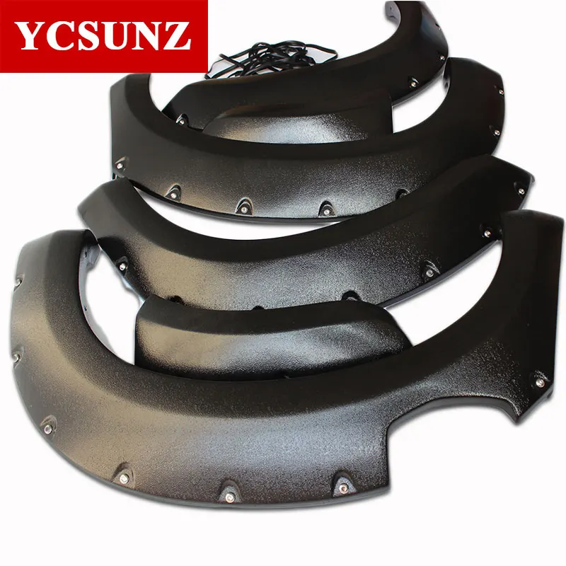 Koop 2012 2014 Wielkasten Voor Isuzu D max Accessoires Spatborden Voor Isuzu dmax 2012 2013 2014 spatbord Onderdelen auto styling Ycsunz