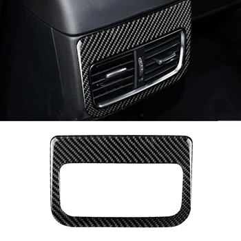 

For Mazda CX-5 CX5 2017 2018 Carbon Fiber Car Armrest Box Rear Air Vent Outlet Cover Decor Trim