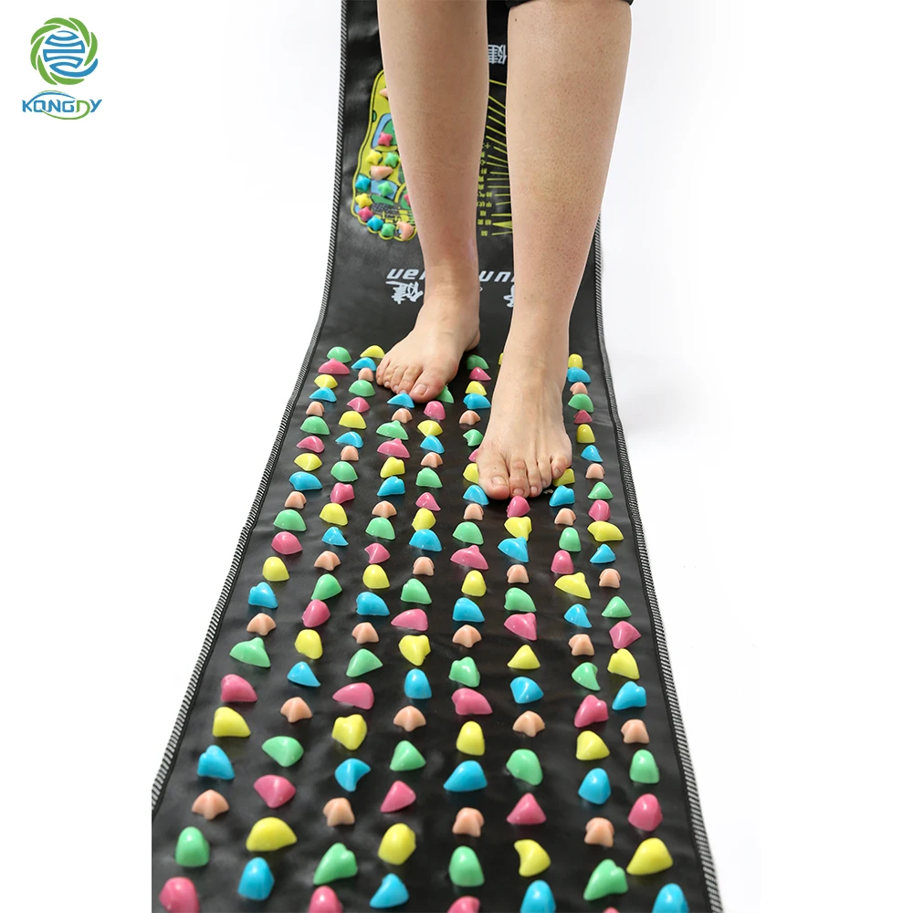 KONGDY цветной пластиковый Массажный коврик для ступней 1 шт. китайский рефлексологический медицинский коврик Акупрессура для ног массажер для ног