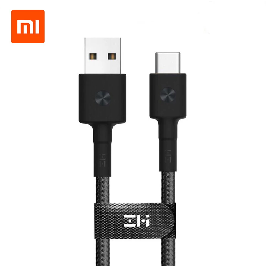 Горячая Xiaomi ZMI usb type-C зарядный кабель MFI Сертифицированный type-C зарядный кабель для передачи данных для мобильного телефона с светодиодный светильник