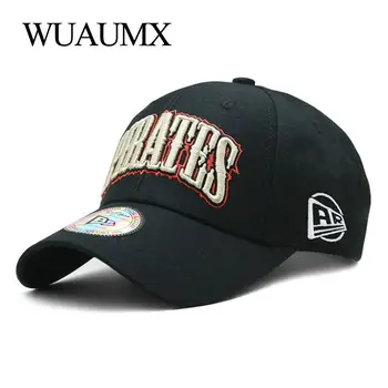 

Wuaumx NEW Pure Cotton Baseball Cap Men Women's Baseball Caps Street Style Bone Snapback Cap Unisex Casquette chapeau femme