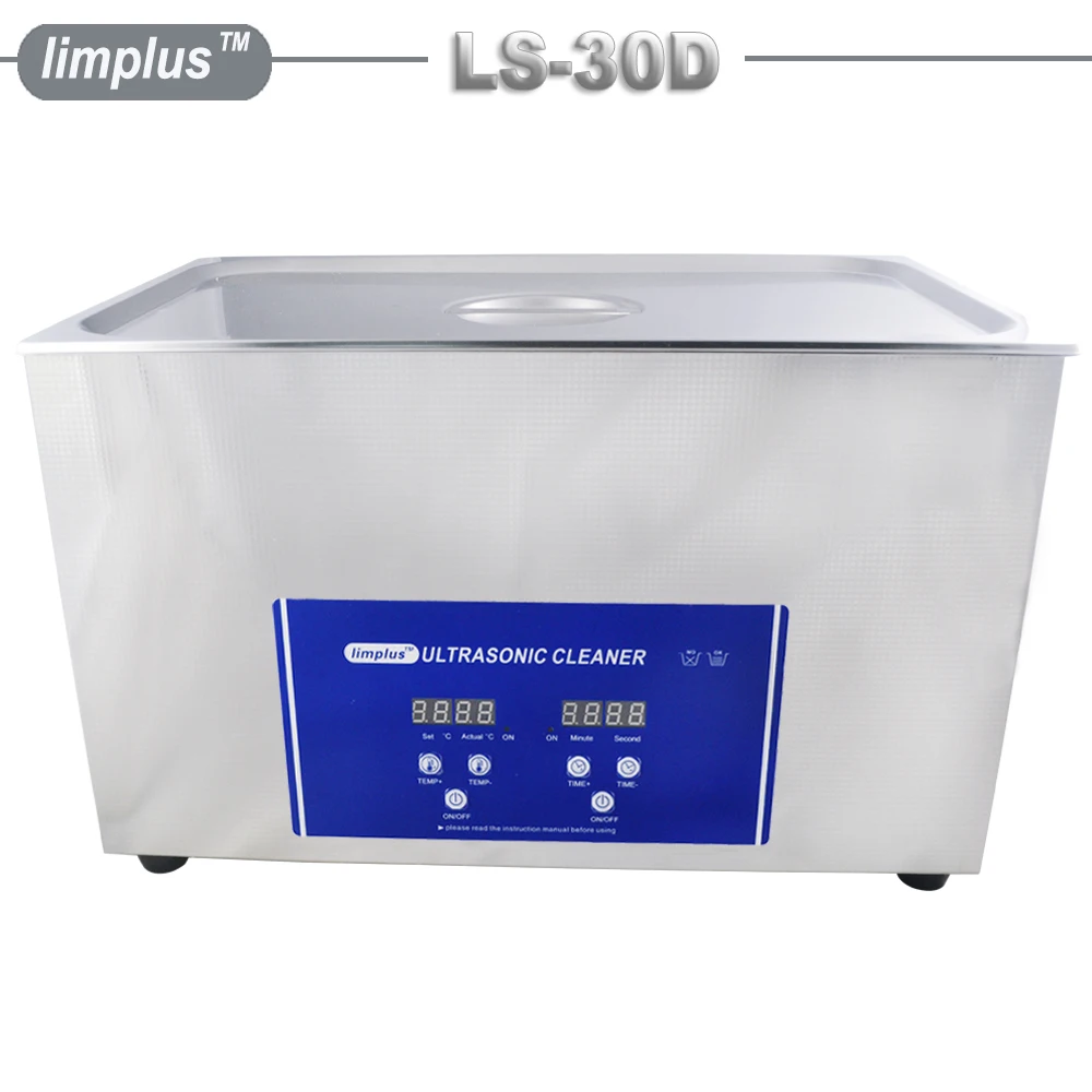 

FREE SHIPPING TO RUSSIA Industrial Digital Ultrasonic Cleaner 30L Intelligent Control Cleaning Machine Oil Dust Filter Cleaner