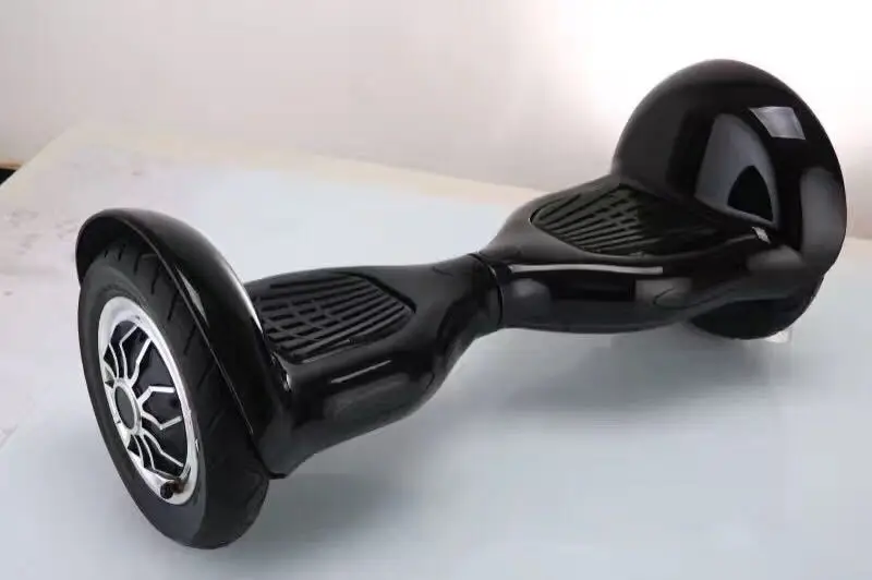 

SUPERTEFF 10 inch black self balance Inflatable Tires smart self-balancing scooter with 350W*2 high quality motor