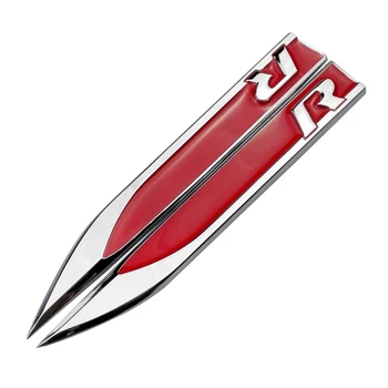 

Car Exterior Decoration Metal Sticker 3D for Dodge Caliber VW Polo Golf SEAT Leon Mazda Fiat KIA Mondeo Nissan Audi Auto Styling