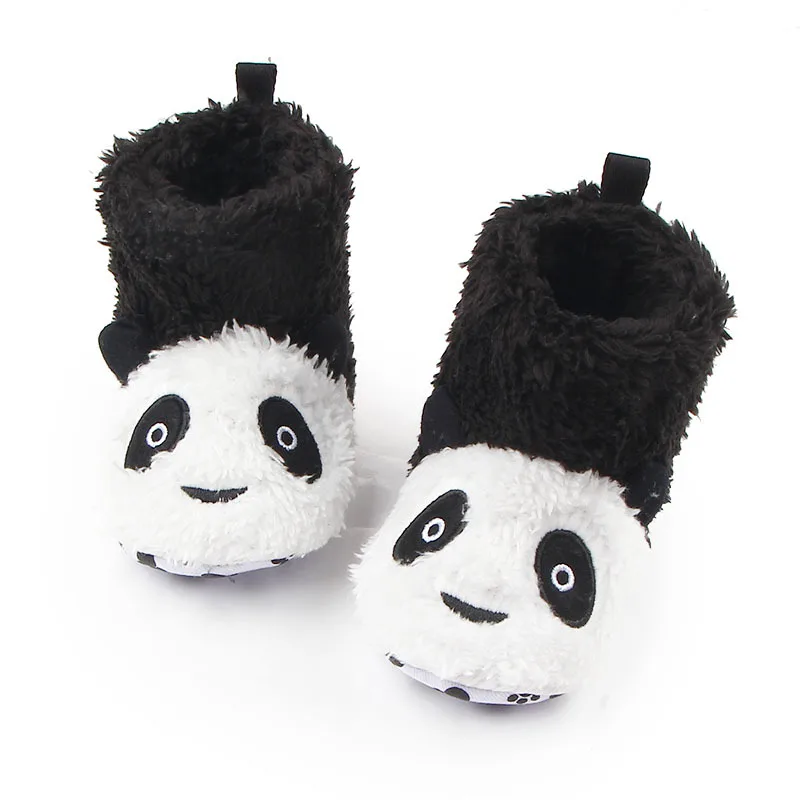 Новые зимние детские сапоги; милые панды, овцы, Животные; обувь для мальчиков и девочек; очень теплая обувь для малышей