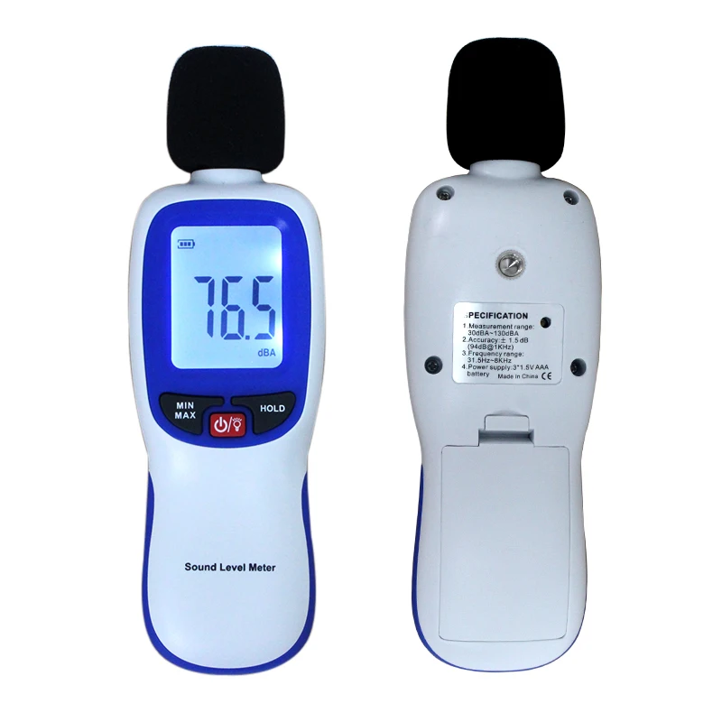 

KP85 Digital sound level meter noise tester 30-130dB in decibels LCD screen