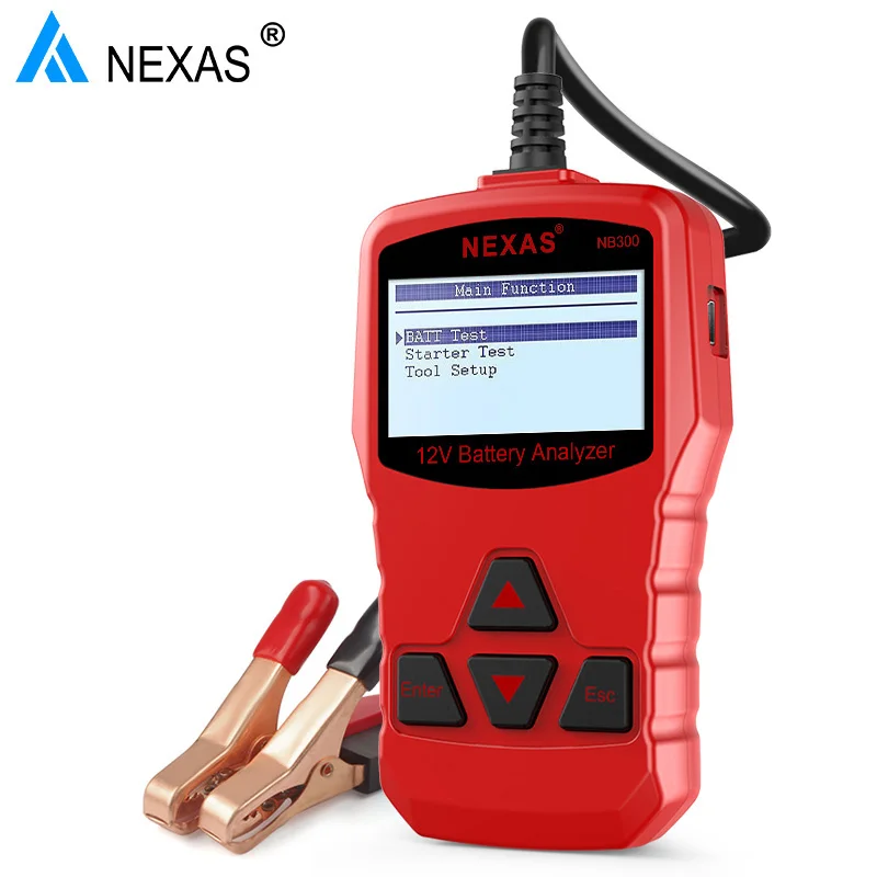 12V Battery Tester Health Check Cranking Charging System NB300 Diagnostic Tool
