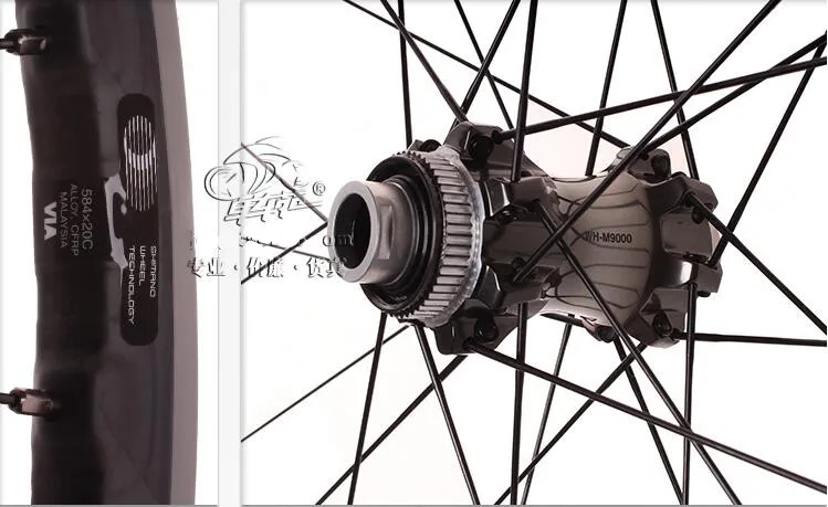 Discount 2015 SHIMANO XTR M9000 Wheelset Mountain bike bicycle 27.5er 29er 10/11 Speed Carbon Aluminum WH-M9000 5