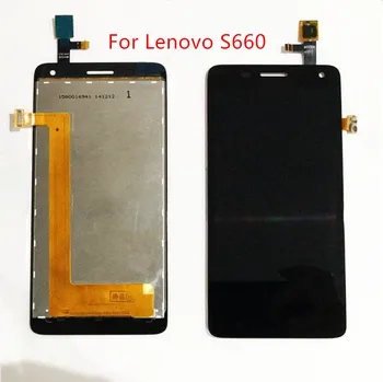 

For Lenovo S660 Touch Screen Digitizer LCD Display Assembly with free tools