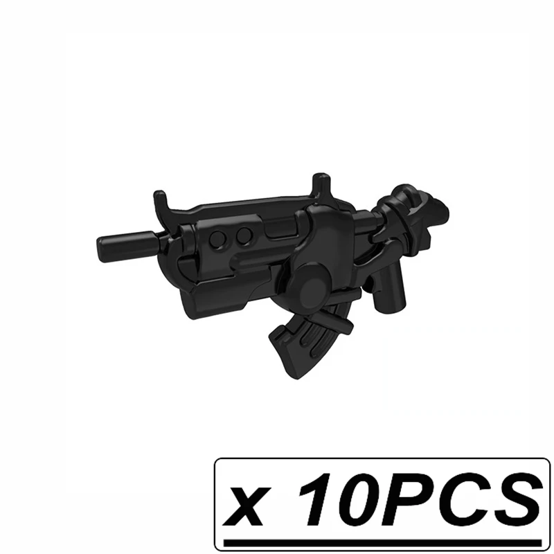 Набор MOC Star Halo научная фантастика снайперская винтовка пистолет тактика лук военное оружие часть строительные блоки игрушки - Цвет: 10pcs PGPJ0048