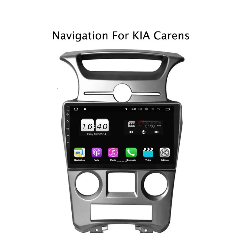 9 &quot2G ram 16G rom Android 0 автомобильный DVD мультимедийный плеер для Kia Carens 2007 2008 2009 2010 2011