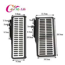 1 peça resto do carro pedal capa resto pé pedais para vw volkswagen jetta mk5 mk6 golf mk5 mk6 scirocco tiguan para skoda octavia a5