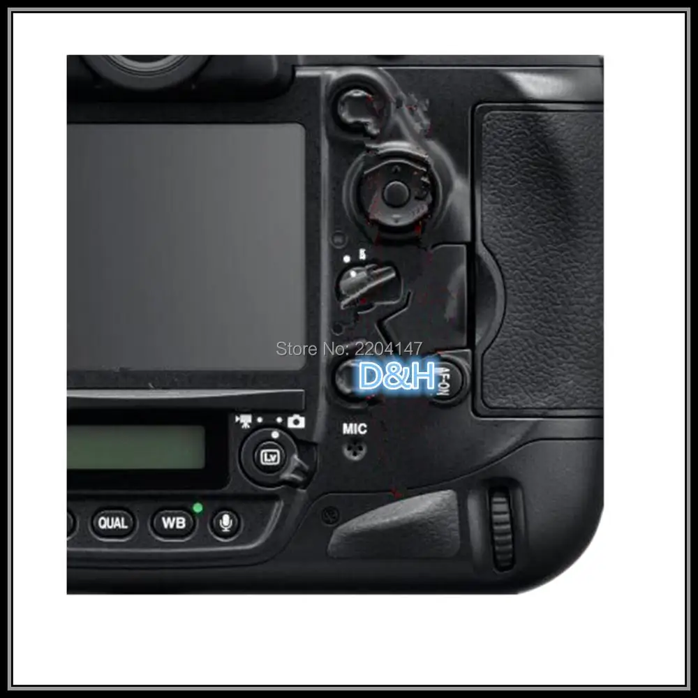 Новая Оригинальная резиновая задняя крышка для камеры Nikon D4 | Электроника