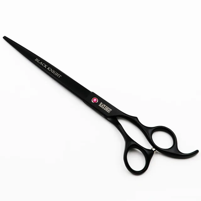 Tijeras profesionales de peluquería BLACK KNIGHT, tijeras de peluquero de corte de 8 pulgadas, tijeras para mascotas - Imagen 3