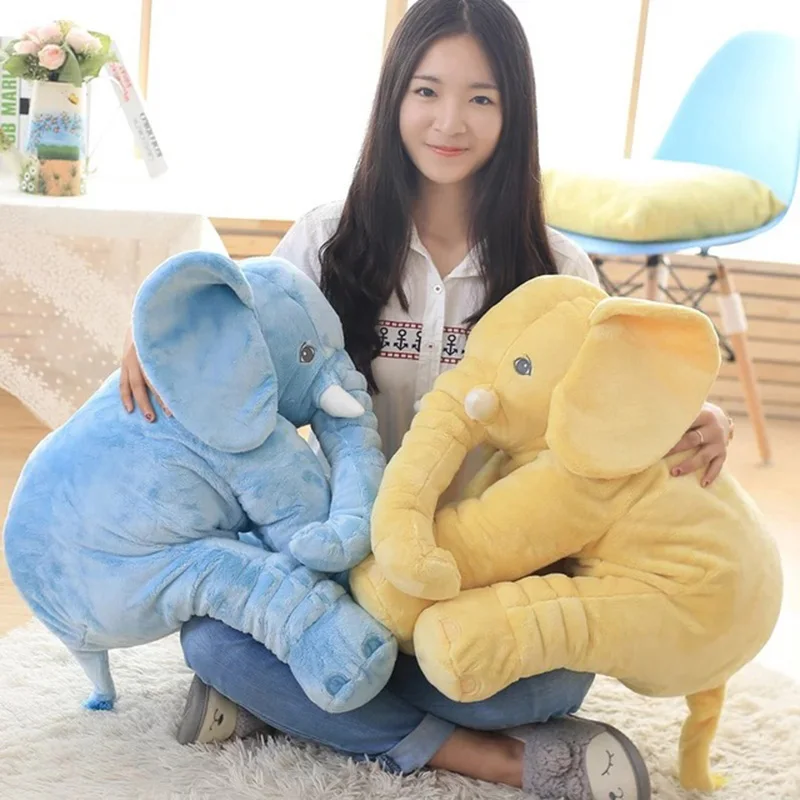 

Lovely Elephant Boy Girl Heart Plush Toy Sleep Pillow Elephant Doll Child Birthday Girl