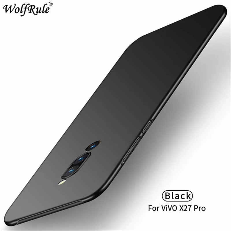 Чехол для Vivo X27 Pro стильный Гладкий Ультратонкий ПК матовый чехол телефона