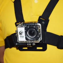 Front Chest Strap Sport Action Camera Accessories for GoPro Hero 4 3+ 3 2 1 Xiao Yi SJCAM SJ5000 SJ4000 Wifi SJ6 SJ7 4K Mini Cam
