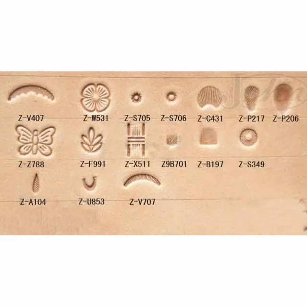 16 шт. Набор Diy кожаных рабочих седл для изготовления инструментов для резьбы по коже ремесленные штампы