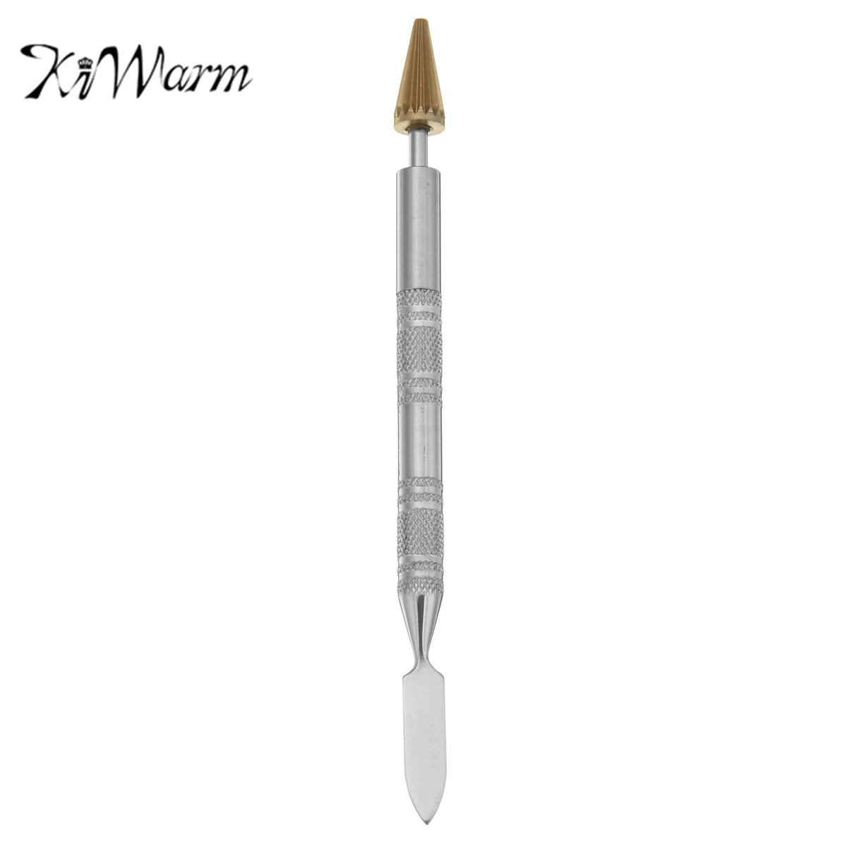 

KiWarm New Dual Head DIY Brass Head Leather Edge Oil Pen Edge Dye Pen Applicator Speedy Edge Paint Roller Tool For Leather Craft