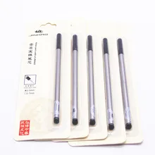 Роскошная карточка Расширенный Jinhao 5 шт чернил черный Заправка роллербол ручка