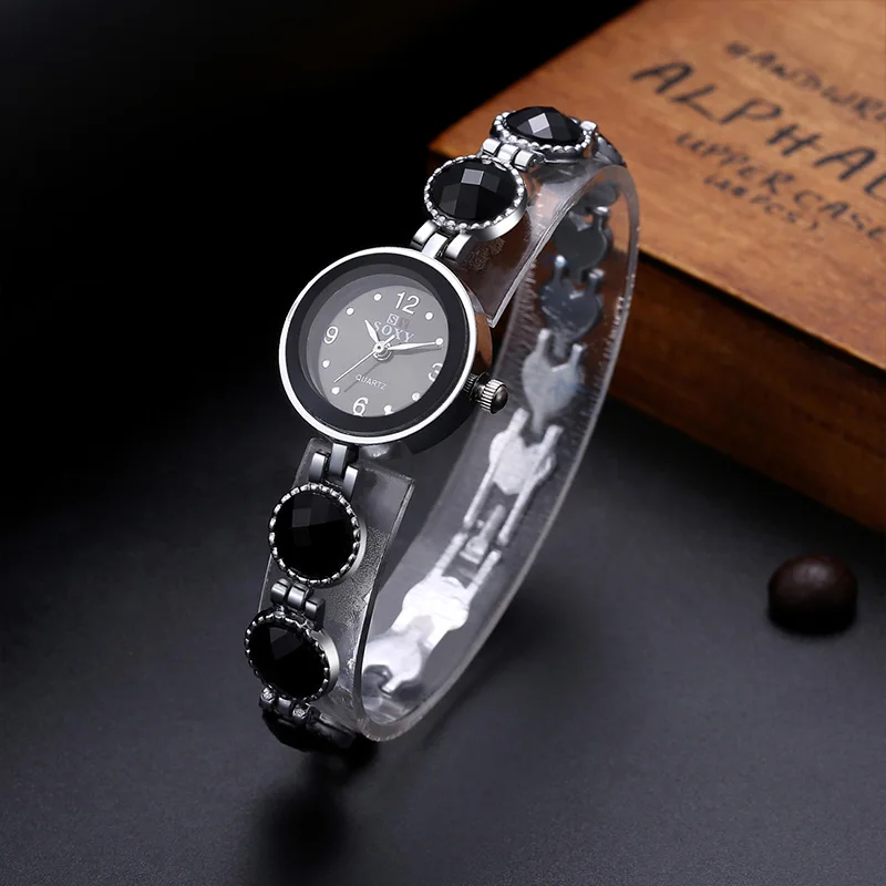 

New Luxury Brand Women's Watches Full Steel Elegant Lady Clock Fashion Silver Watch Bracelet Wristwatch montre homme reloj mujer