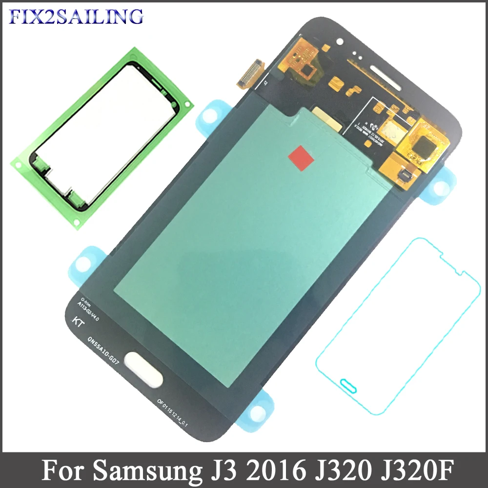 

For Samsung Galaxy J3 2016 J320 Super Amoled LCD Display Touch Screen Digitizer Assembly Replacement J320 J320F J320M J320FN LCD