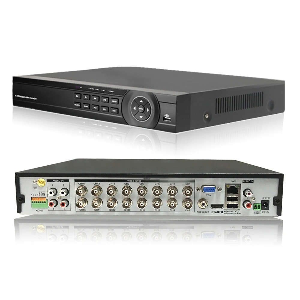 HKIXDISTE 16CH 1080P AHD DVR система видеонаблюдения комплект рекордер + IR 40M Наружная