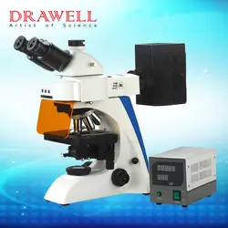 BK5000 SeriesTrinocular Биологический микроскоп с галогеновой лампой, план Infinity цель 4X/10X/20X/40X/100X