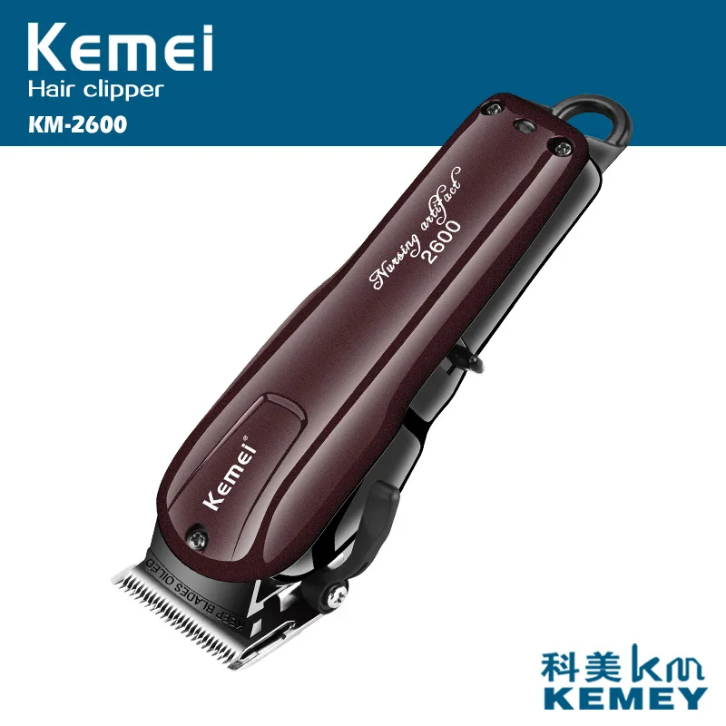 

Professional Hair Trimmer Rechargeable & Electric Both Work Hair Cutting Machine Humanized Design Hair Clipper