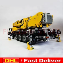 LP 20004 2606 шт. техника передвижной кран MK II модель строительные наборы набор блоков Кирпичи LPs игрушки Клон 42009