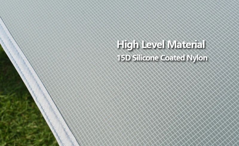 Toldo ao ar Livre de Pouco Aricxi Silicone Revestido Náilon Ultra Leve Lona Peso Portátil Acampamento Abrigo Toldo Tenda 15d 25 Cheap Barraca de sol