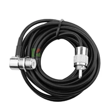 Cb antennaS0239connector Extension Cable for car Radio KT-8900(R) 5M Coaxial Cable PL259 SO239 Antenna Extension Cable CB Cable