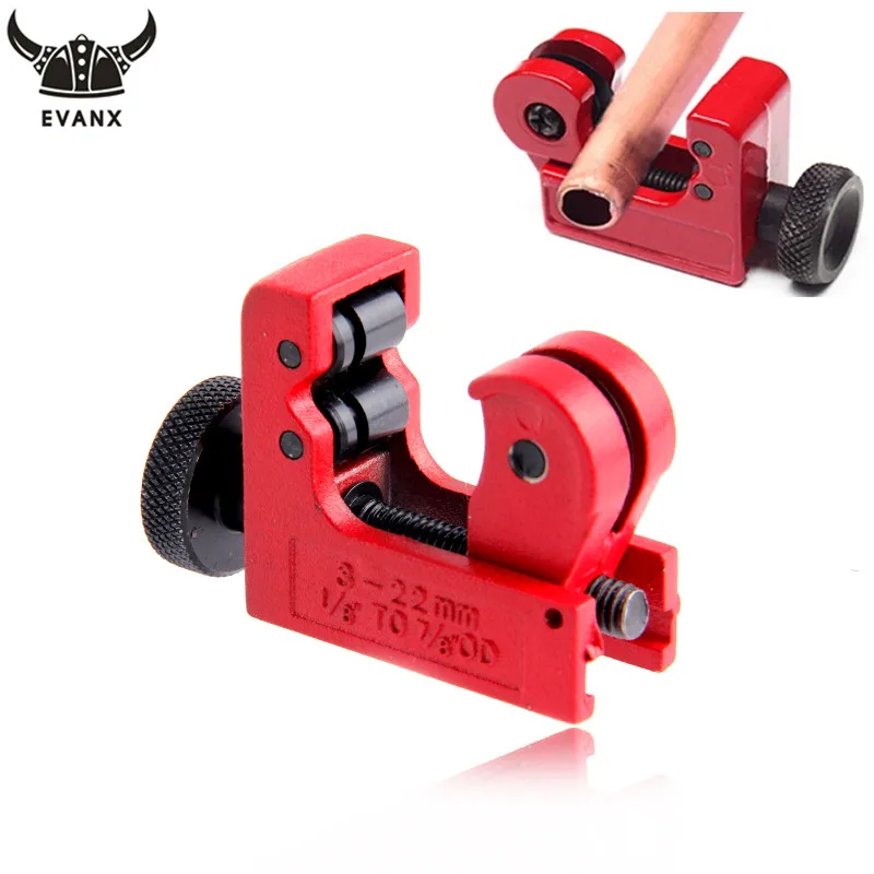 EVANX Mini Tube Pipe Cutter Pliers Cutting Tools For 3 22mm Copper
