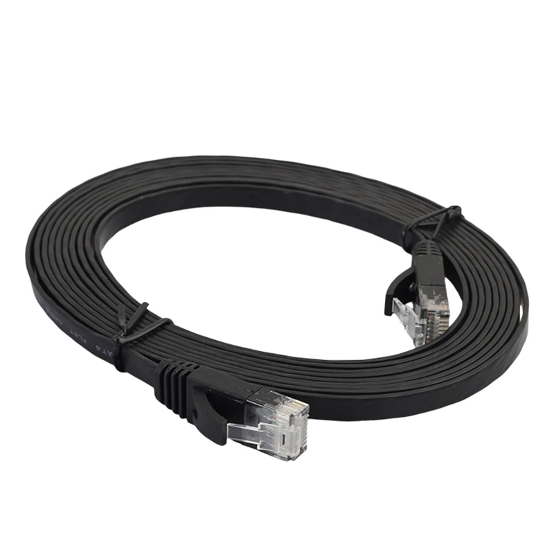 

p24 New -rexlis Flat Internet Network Extend Cable Cat6 Ethernet Patch Cable Cat6 Computer Lan Cable With Snagless Rj45 Conne