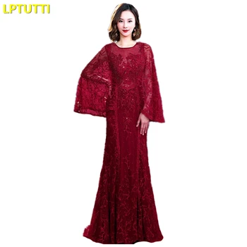 

LPTUTTI Beading Embroidery New For Women Elegant Date Ceremony Party Prom Gown Formal Gala Events Luxury Long Evening Dresses
